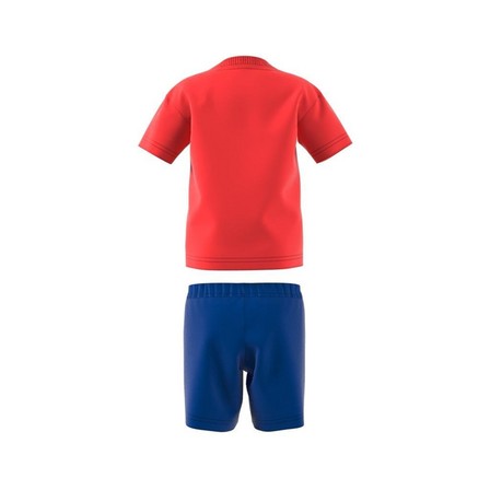 Unisex Kids Adidas X Disney Co-Ord Set, Red, A701_ONE, large image number 5