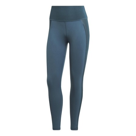 Women Yoga Essentials 7/8 Leggings, Blue, A701_ONE, large image number 1