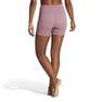 Women Yoga Essentials High-Waisted Short Leggings, Pink, A701_ONE, thumbnail image number 2