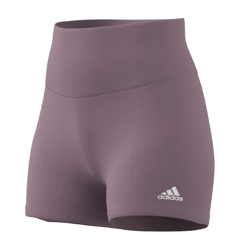 Women Yoga Essentials High-Waisted Short Leggings, Pink, A701_ONE, large image number 10