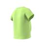Kids Girls Yoga Aeroready Crop Slim T-Shirt, Yellow, A701_ONE, thumbnail image number 6