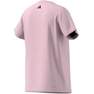 Kids Girls Essentials Aeroready Logo T-Shirt, Pink, A701_ONE, thumbnail image number 9