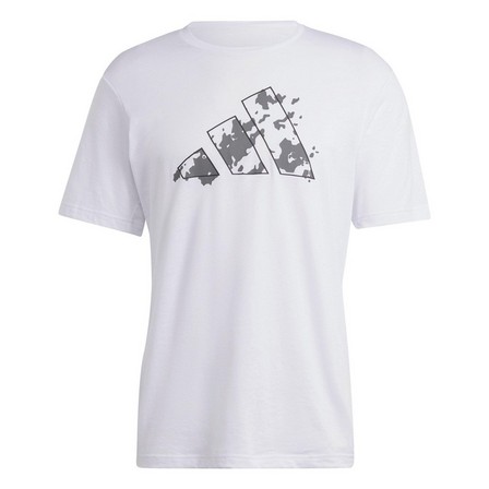 Men Train Essentials Graphic T-Shirt, White, A701_ONE, large image number 1