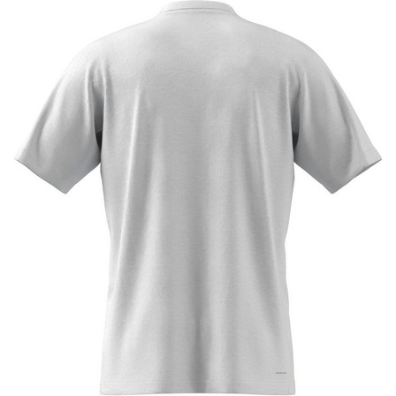 Men Train Essentials Graphic T-Shirt, White, A701_ONE, large image number 7