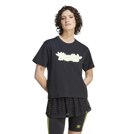Women Graphics Regular T-Shirt, Black, A701_ONE, large image number 7