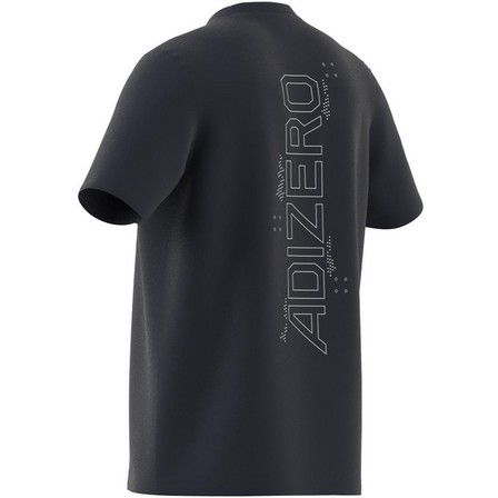 Men Adizero Graphic T-Shirt, Orange, A701_ONE, large image number 11