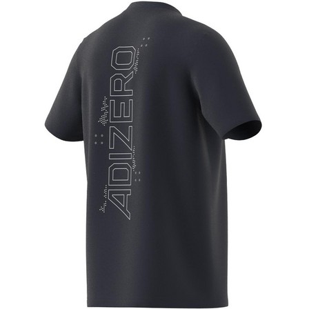 Men Adizero Graphic T-Shirt, Orange, A701_ONE, large image number 14