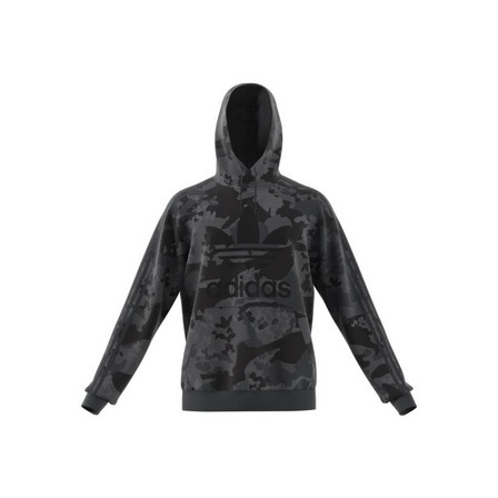 Men Graphics Camo Hoodie, Black, A701_ONE, large image number 8