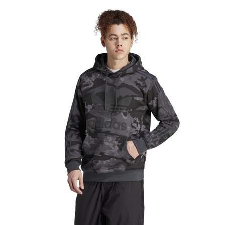 Men Graphics Camo Hoodie, Black, A701_ONE, large image number 15