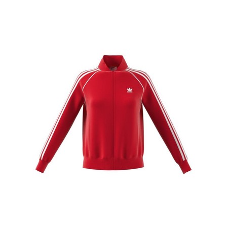 Women Adicolor Classics Sst Track Top, Red, A701_ONE, large image number 8