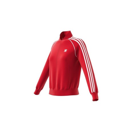 Women Adicolor Classics Sst Track Top, Red, A701_ONE, large image number 9