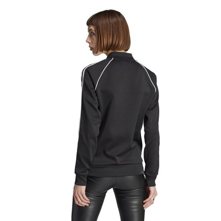 Women Adicolor Classics Sst Track Top, Black, A701_ONE, large image number 5