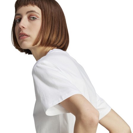 Women Adicolor Classics Trefoil T-Shirt, White, A701_ONE, large image number 5