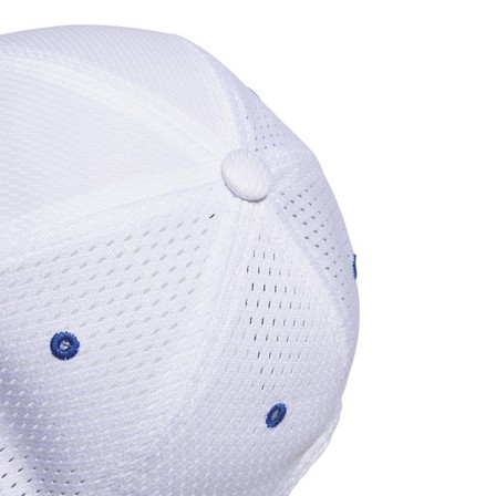 Kids Unisex Mesh Cap, White, A701_ONE, large image number 2