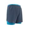 Men Own The Run 3-Stripes 2-In-1 Shorts, Blue, A701_ONE, thumbnail image number 13