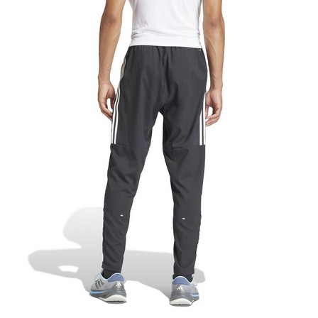 Men Own The Run 3-Stripes Joggers, Black, A701_ONE, large image number 1