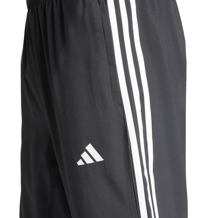 Men Own The Run 3-Stripes Joggers, Black, A701_ONE, large image number 4