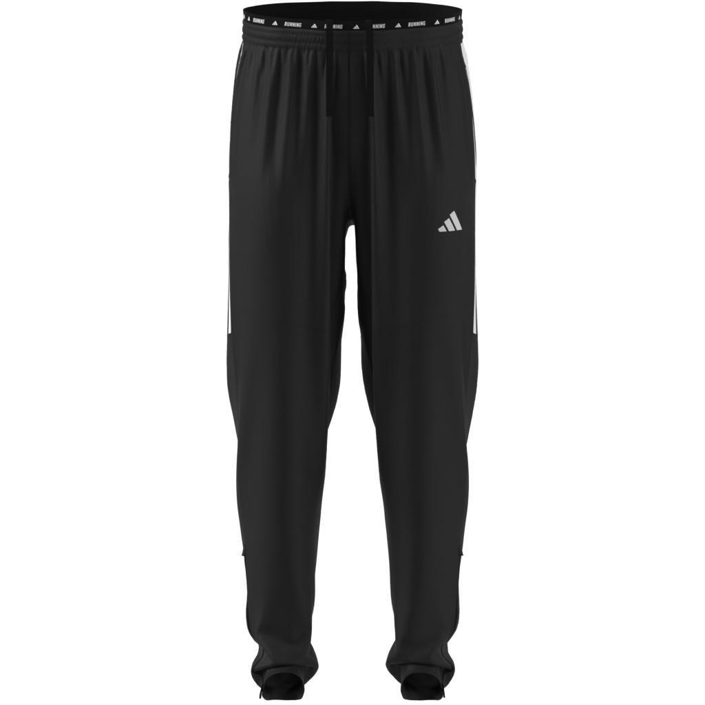 adidas - Men Own The Run 3-Stripes Joggers, Black