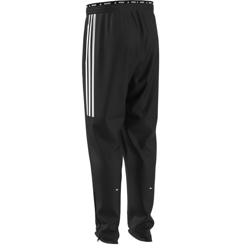 adidas - Men Own The Run 3-Stripes Joggers, Black