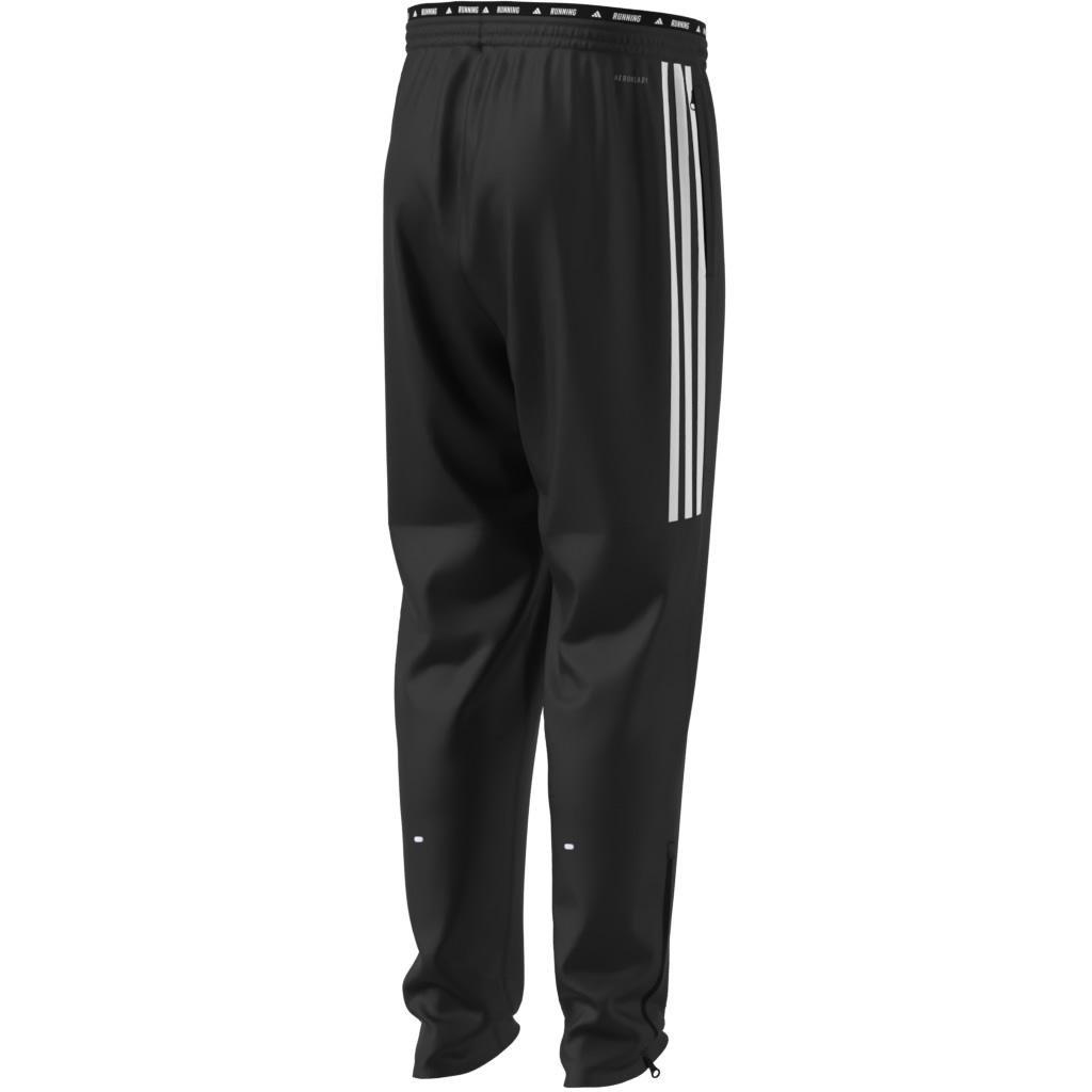 adidas - Men Own The Run 3-Stripes Joggers, Black