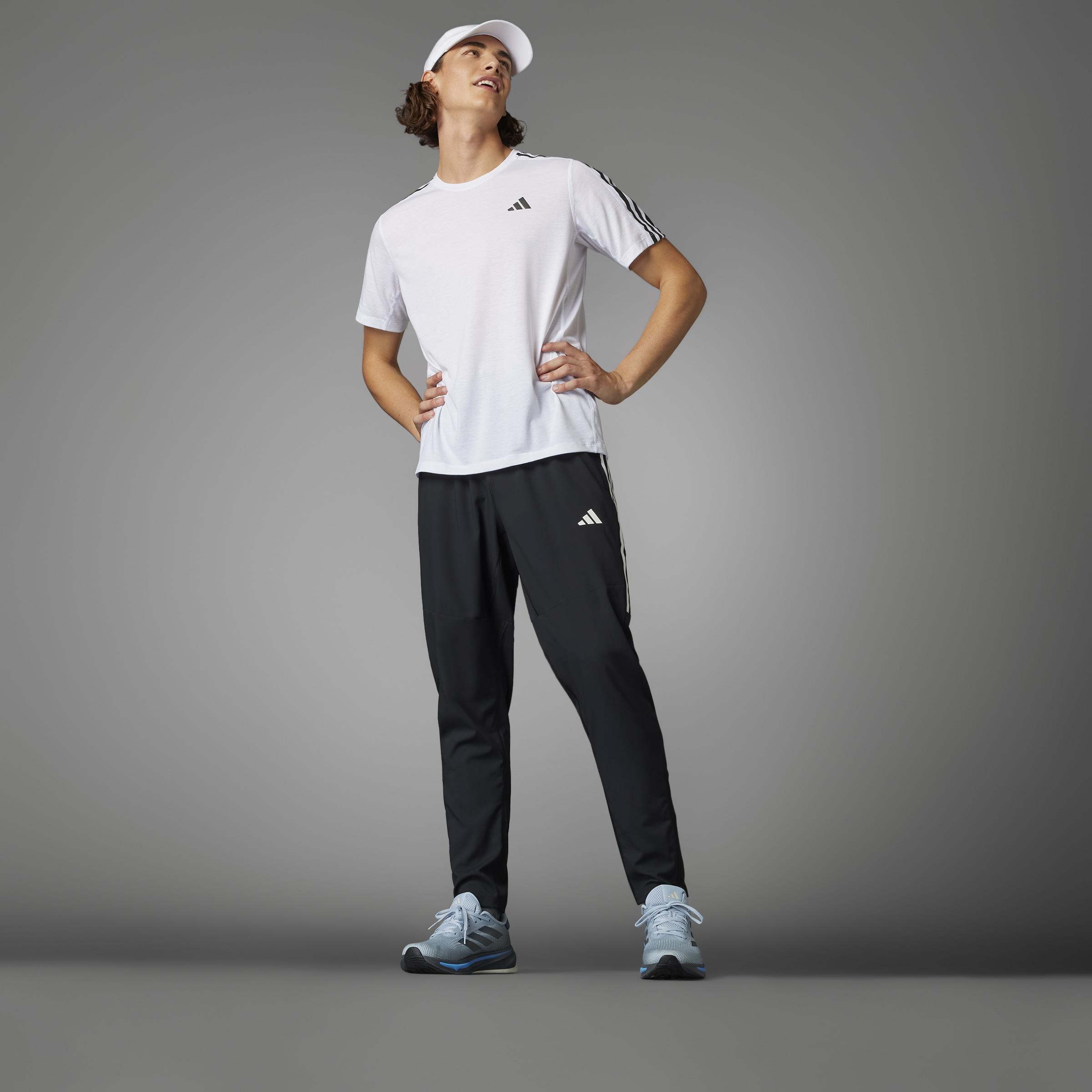 Own the Run 3-Stripes Joggers, Multicolour, , large image number 8