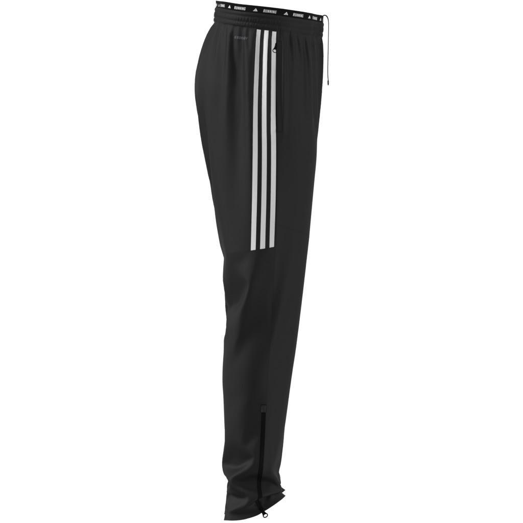 adidas - Men Own The Run 3-Stripes Joggers, Black