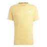 Men Own The Run 3-Stripes T-Shirt, Yellow, A701_ONE, thumbnail image number 1