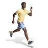 Men Own The Run 3-Stripes T-Shirt, Yellow, A701_ONE, thumbnail image number 13