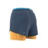 Women Own The Run 3-Stripes 2-In-1 Shorts, Blue, A701_ONE, thumbnail image number 7