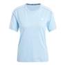 Women Own The Run 3-Stripes T-Shirt, Blue, A701_ONE, thumbnail image number 2