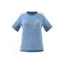 Women Own The Run 3-Stripes T-Shirt, Blue, A701_ONE, thumbnail image number 11