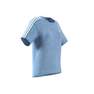 Women Own The Run 3-Stripes T-Shirt, Blue, A701_ONE, thumbnail image number 12