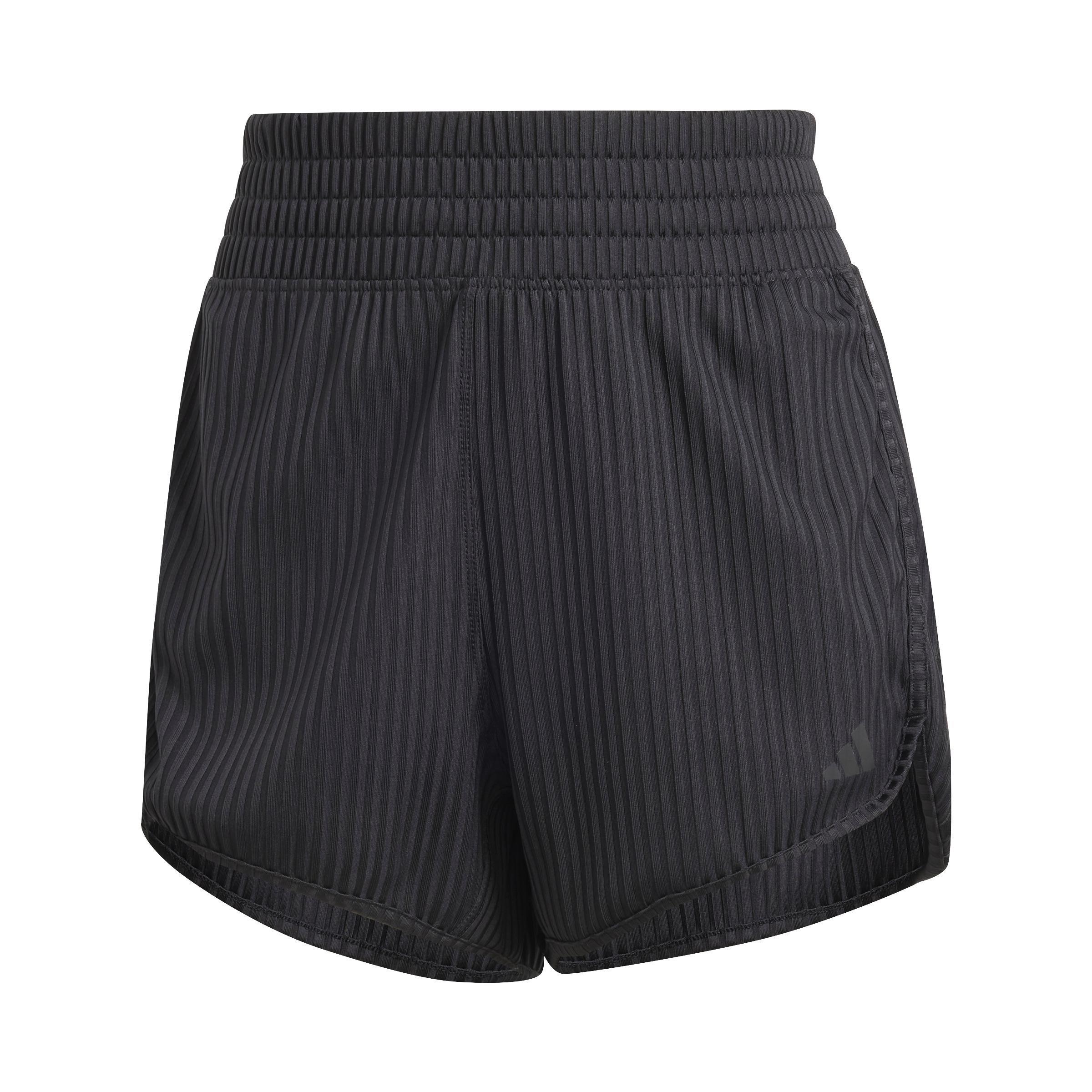 Pacer All Gym Seasonal Rib High-Rise Tonal 3-Stripes Shorts, Multicolour, , large image number 0