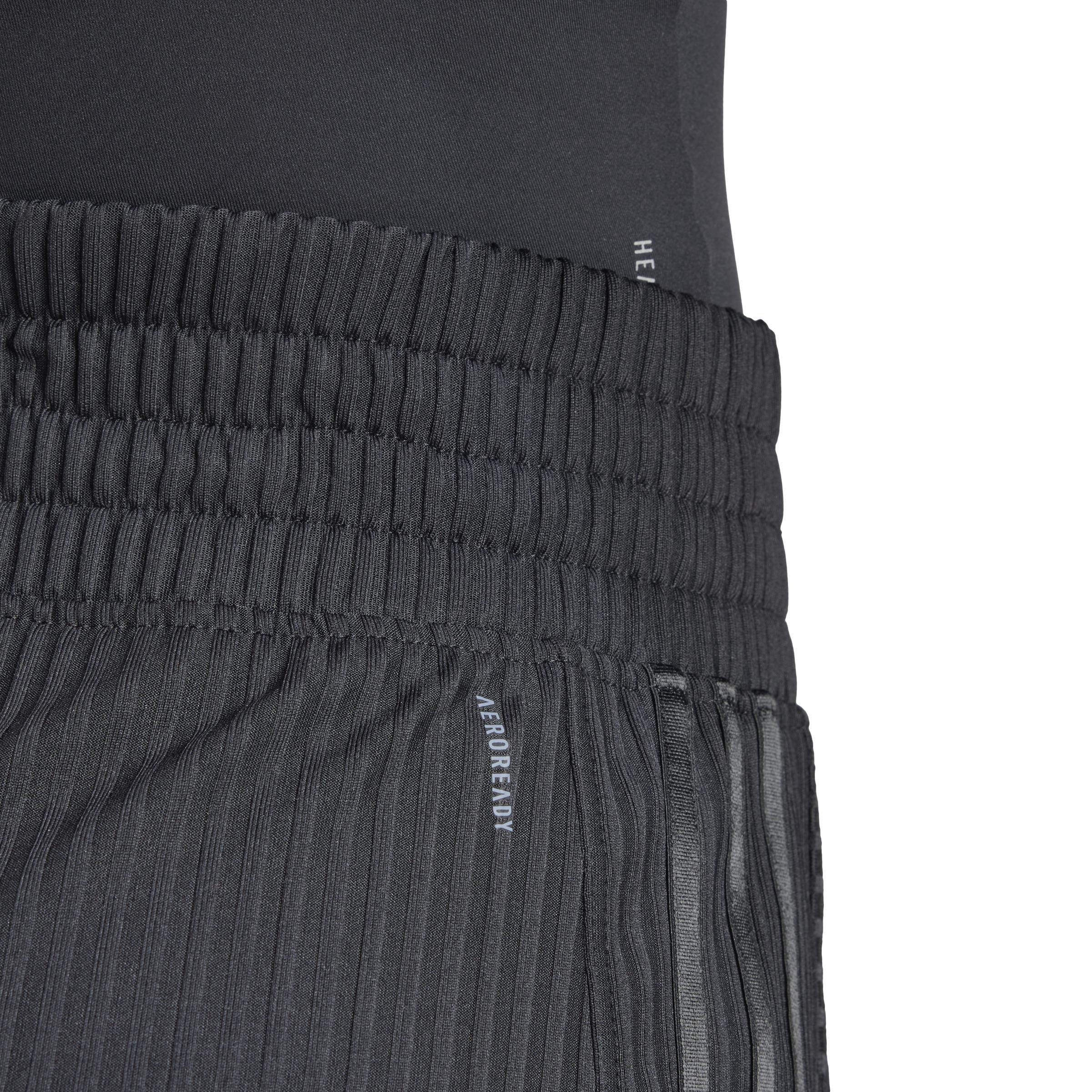 Pacer All Gym Seasonal Rib High-Rise Tonal 3-Stripes Shorts, Multicolour, , large image number 3