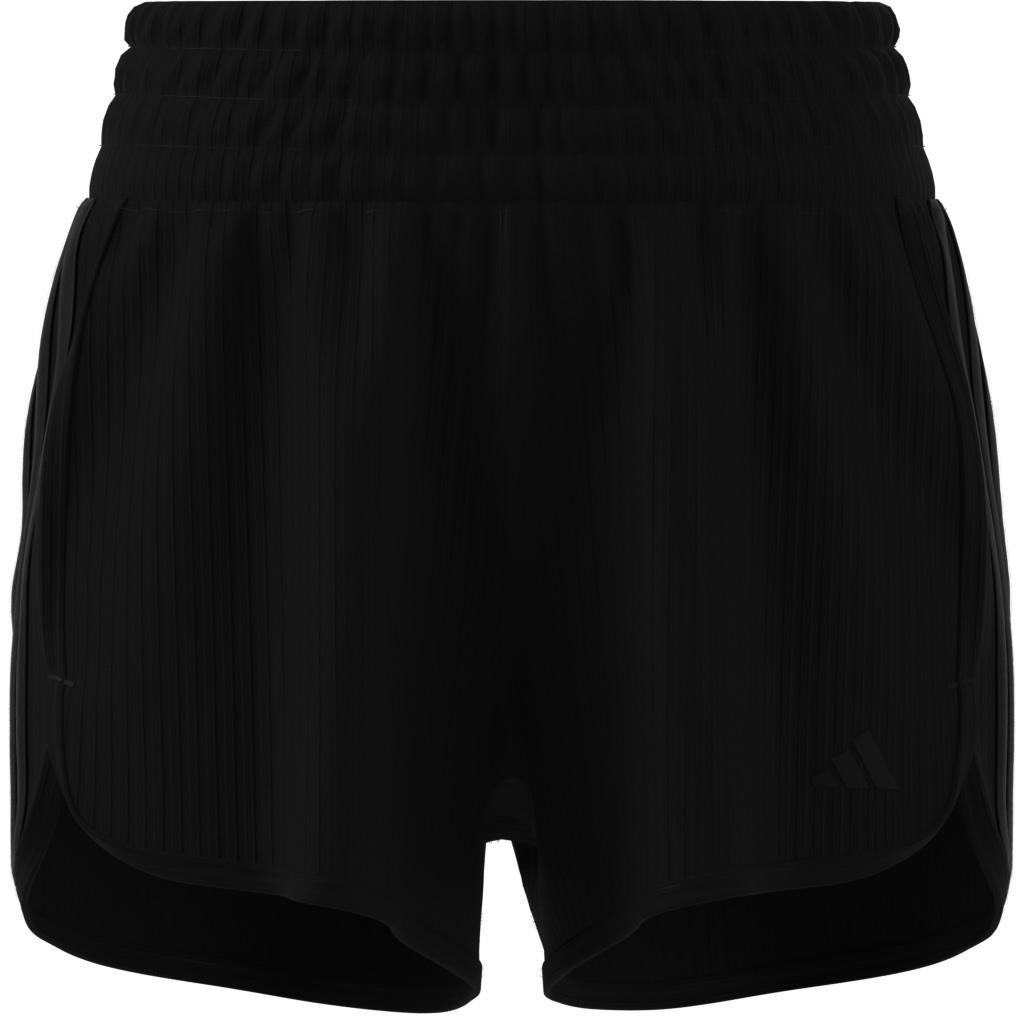 Pacer All Gym Seasonal Rib High-Rise Tonal 3-Stripes Shorts, Multicolour, , large image number 6