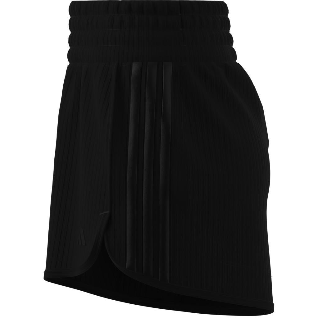 Pacer All Gym Seasonal Rib High-Rise Tonal 3-Stripes Shorts, Multicolour, , large image number 7
