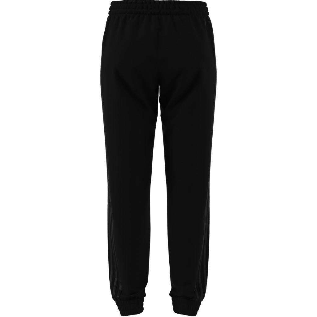 Women Pacer All Gym 3-Stripes Woven Mid-Rise Joggers, Multicolour, A701_ONE, large image number 6