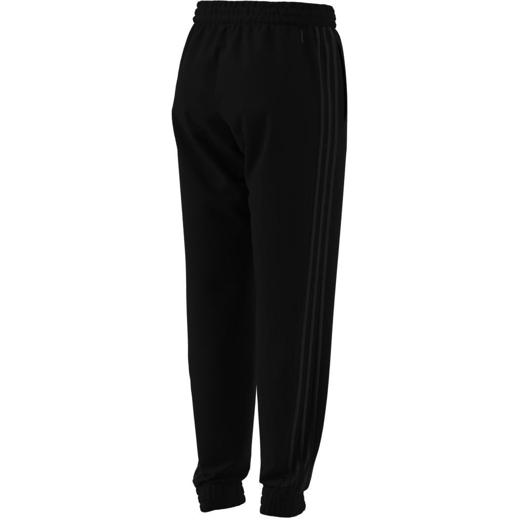 Women Pacer All Gym 3-Stripes Woven Mid-Rise Joggers, Multicolour, A701_ONE, large image number 12