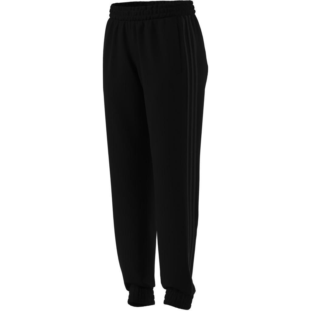 Women Pacer All Gym 3-Stripes Woven Mid-Rise Joggers, Multicolour, A701_ONE, large image number 13