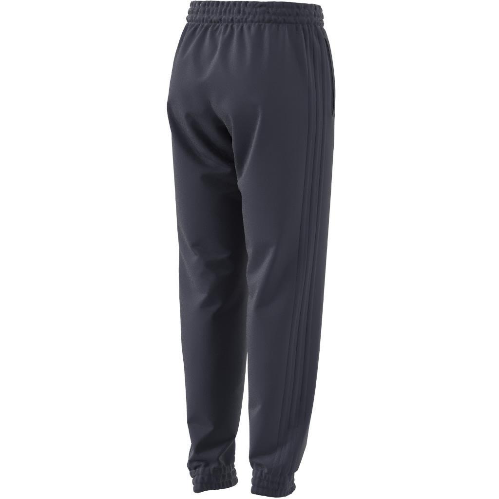 Pacer All Gym 3-Stripes Woven Mid-Rise Joggers, Blue, A701_ONE, large image number 4