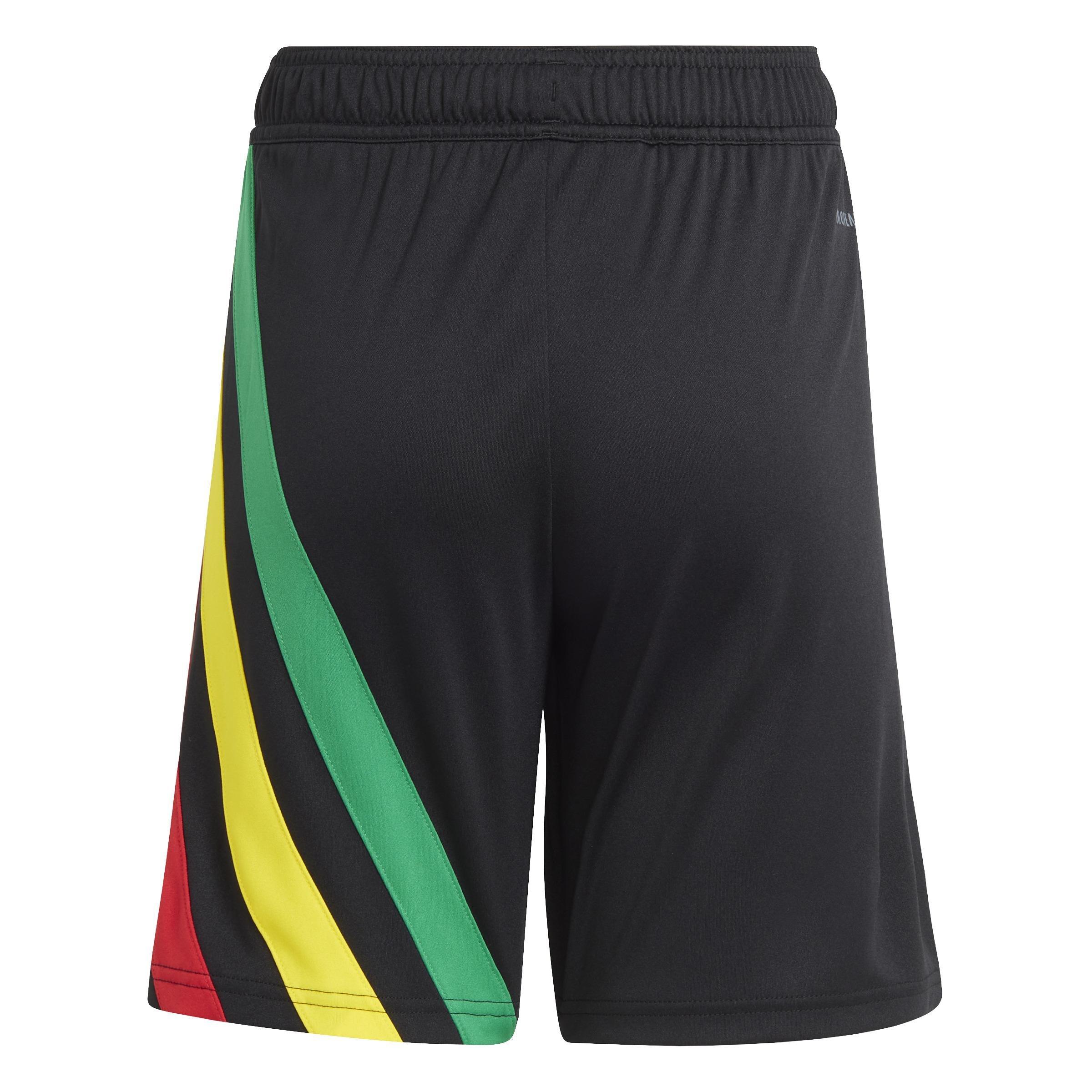 Unisex Kids Fortore 23 Shorts, Black, A701_ONE, large image number 2