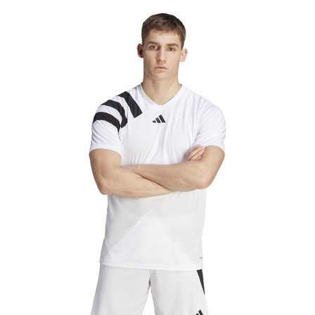 Men Fortore 23 Jersey, White, A701_ONE, large image number 0