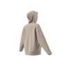 Female Trefoil Hoodie, Beige, A701_ONE, thumbnail image number 17