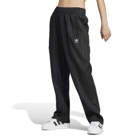 Women Adicolor Classics Oversized Tracksuit Bottoms, Black, A701_ONE, large image number 14