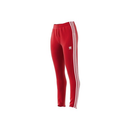 Women Adicolor Sst Tracksuit Bottoms, Red, A701_ONE, large image number 12