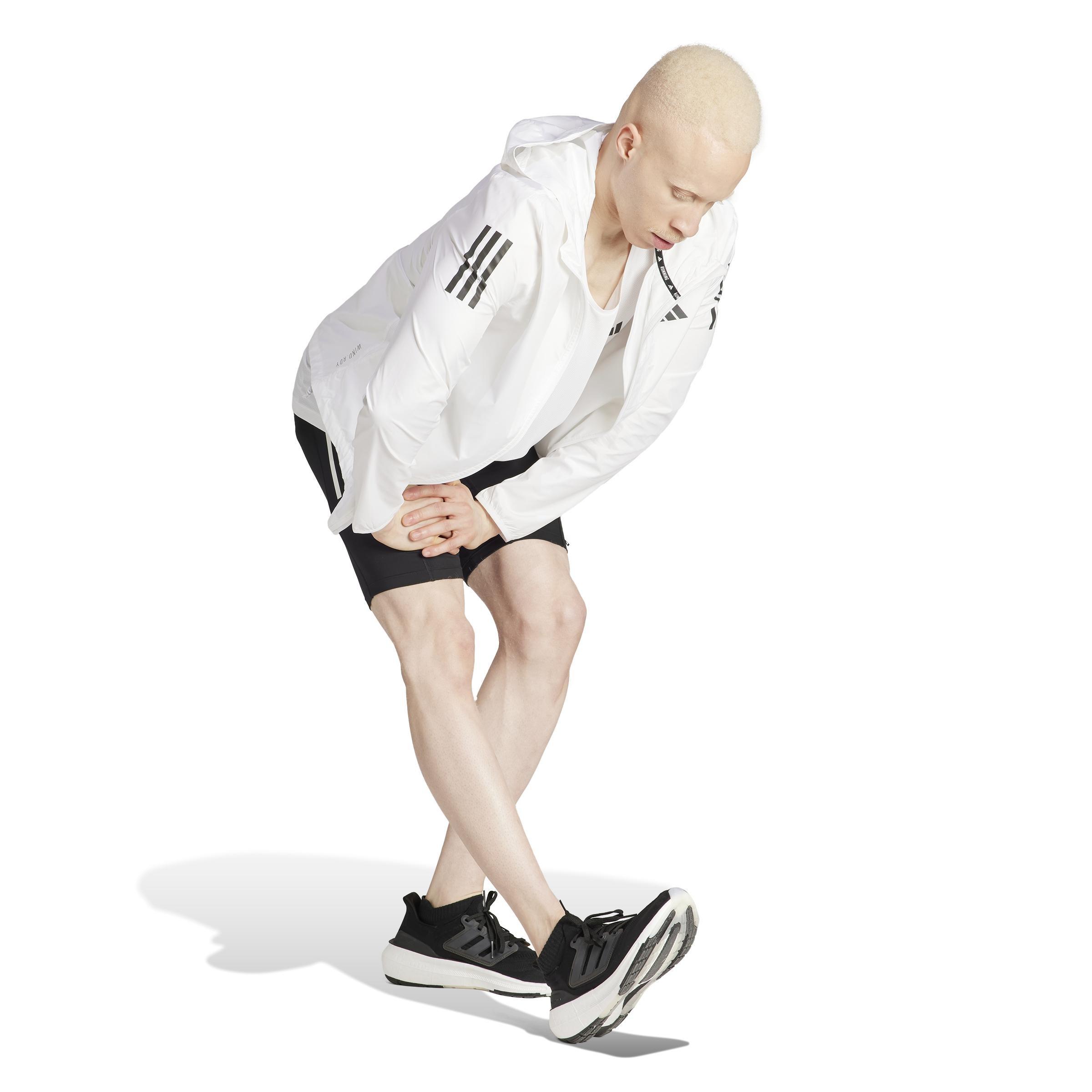 Own the Run Jacket, White, , large image number 1