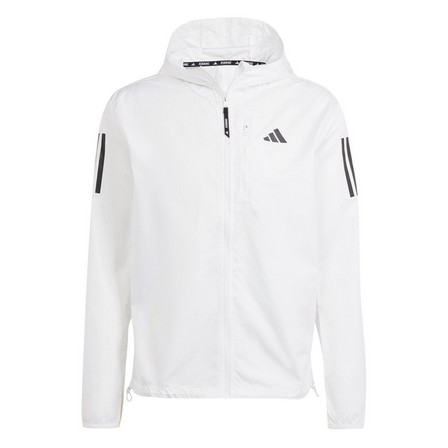 Men Own The Run Jacket, White, A701_ONE, large image number 1