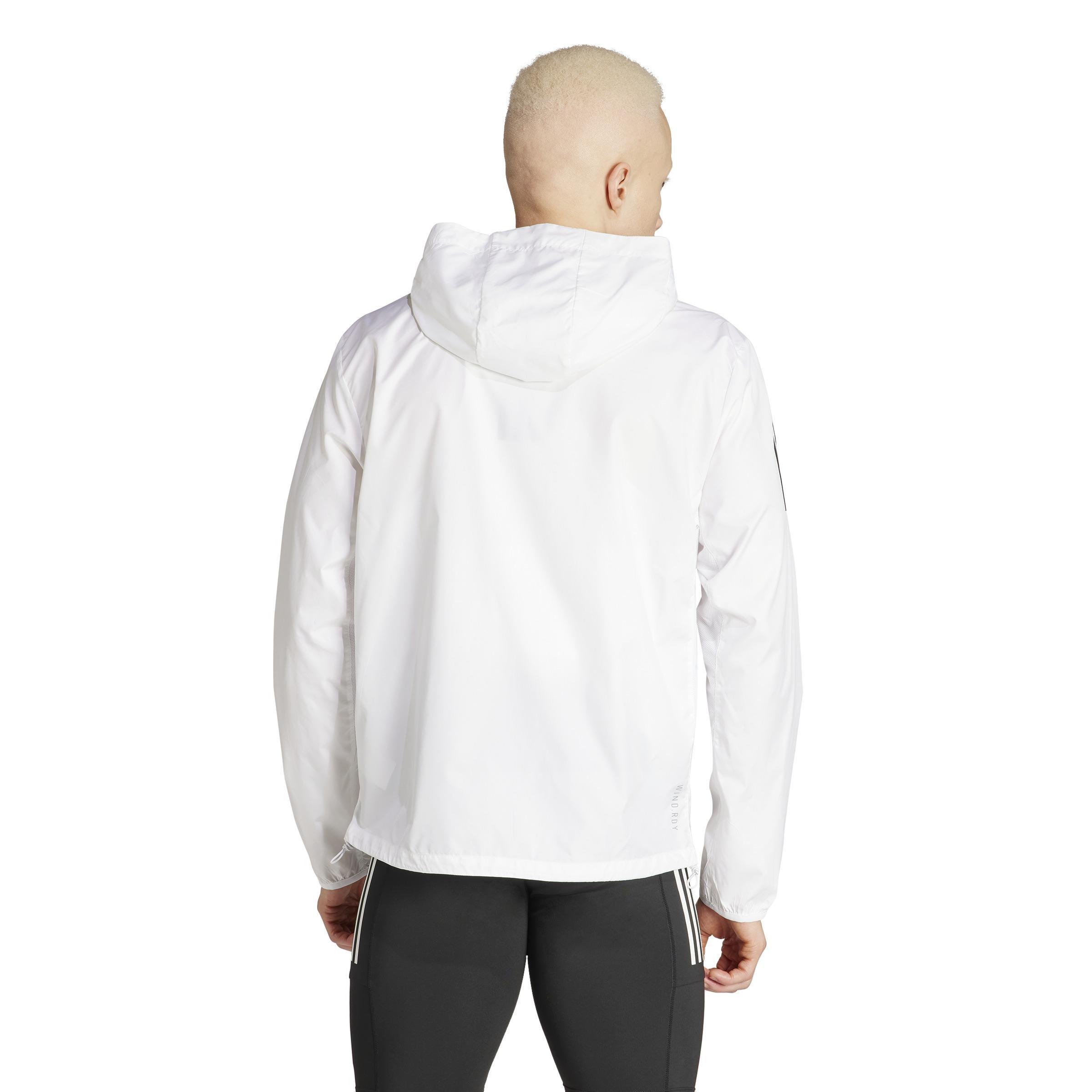 Men Own The Run Jacket, White, A701_ONE, large image number 2