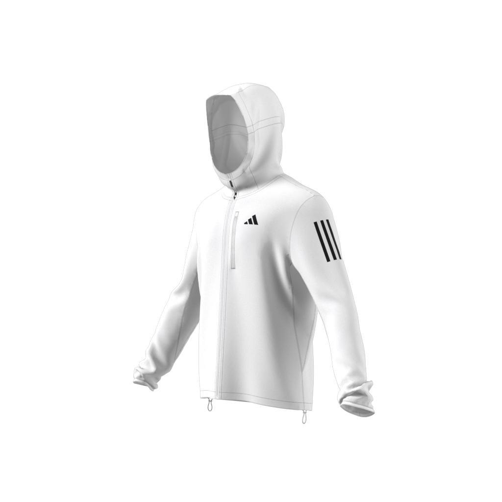 Men Own The Run Jacket, White, A701_ONE, large image number 10