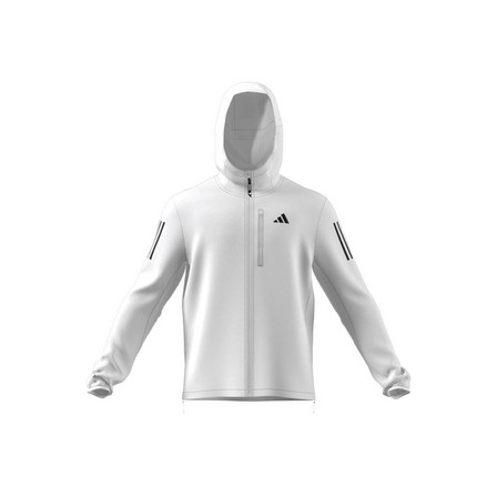 Men Own The Run Jacket, White, A701_ONE, large image number 12